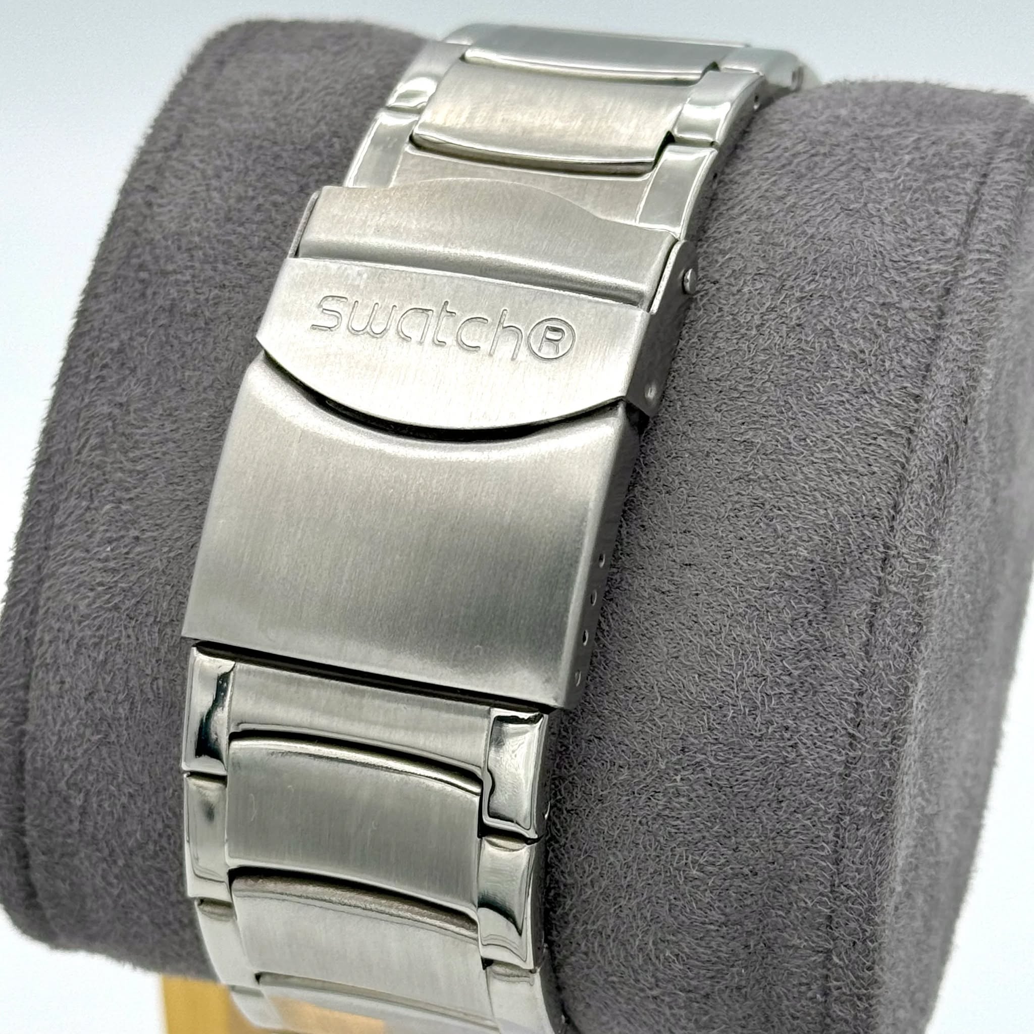 Montre Homme Swatch Irony Chrono Cadran Argent - YVS488G