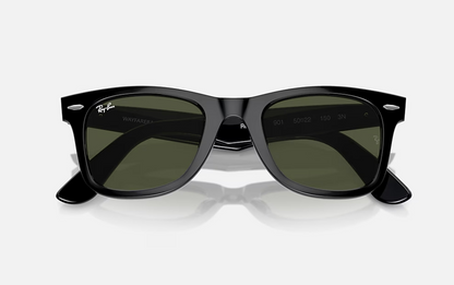 Ray-Ban Wayfarer Noir – Lunettes de Soleil Iconiques & Intemporelles