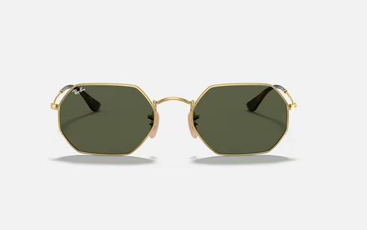 Ray-Ban Hexagonal RB3548N Or – Verres Vert Classique UV400