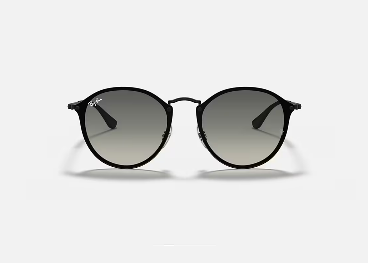 Ray-Ban Erika Metal - RB3539 - Lunettes de Soleil Noir / Gris Dégradé