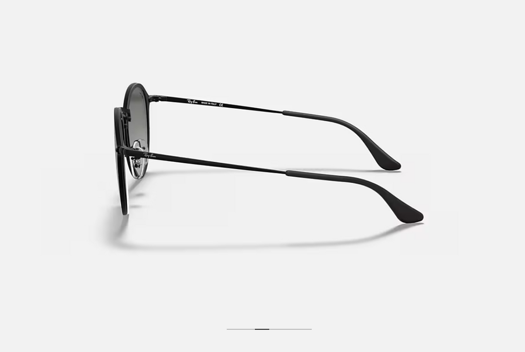 Ray-Ban Erika Metal - RB3539 - Lunettes de Soleil Noir / Gris Dégradé