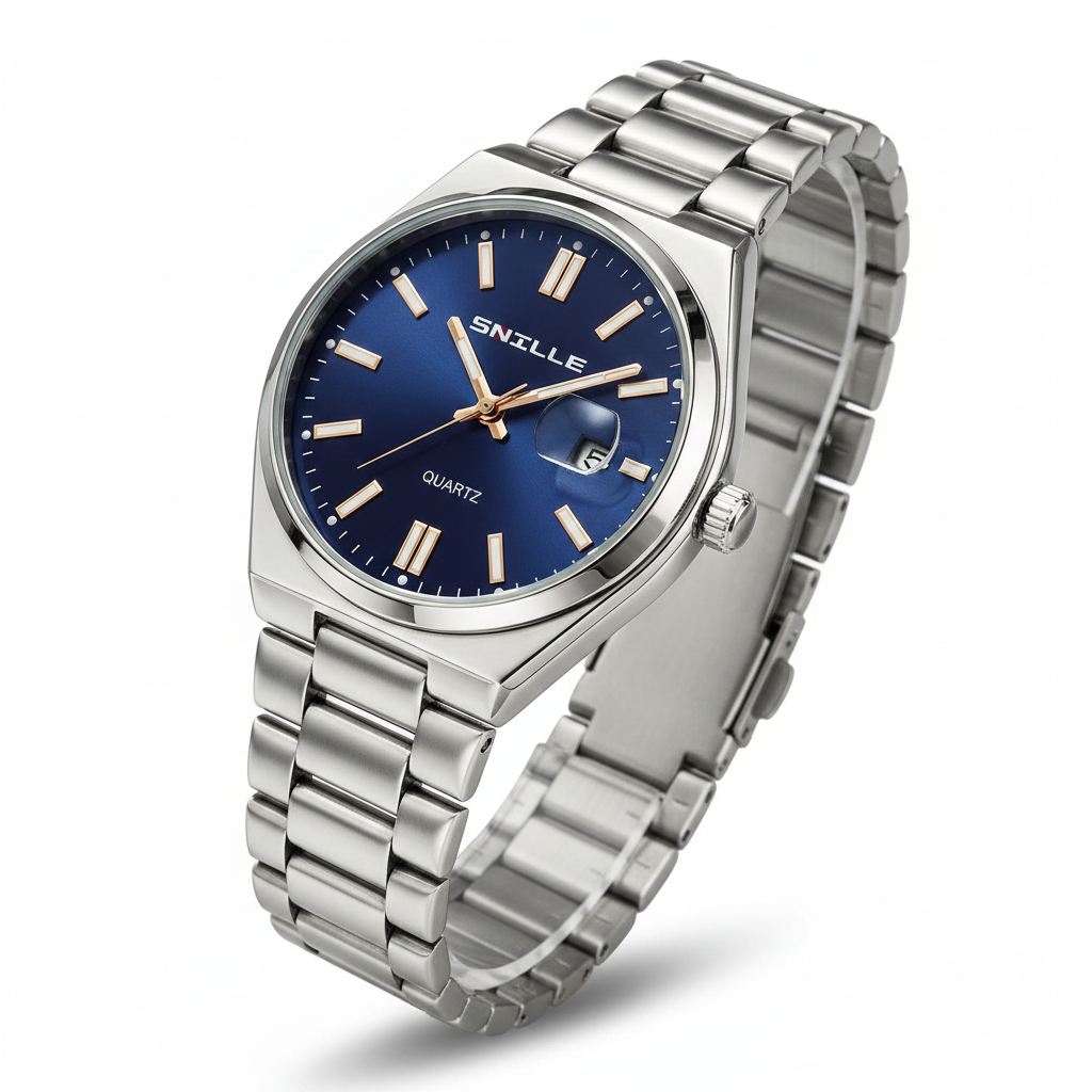 SNILLE Blue Sunray Steel – L’Élégance Classique au Style Distinctif