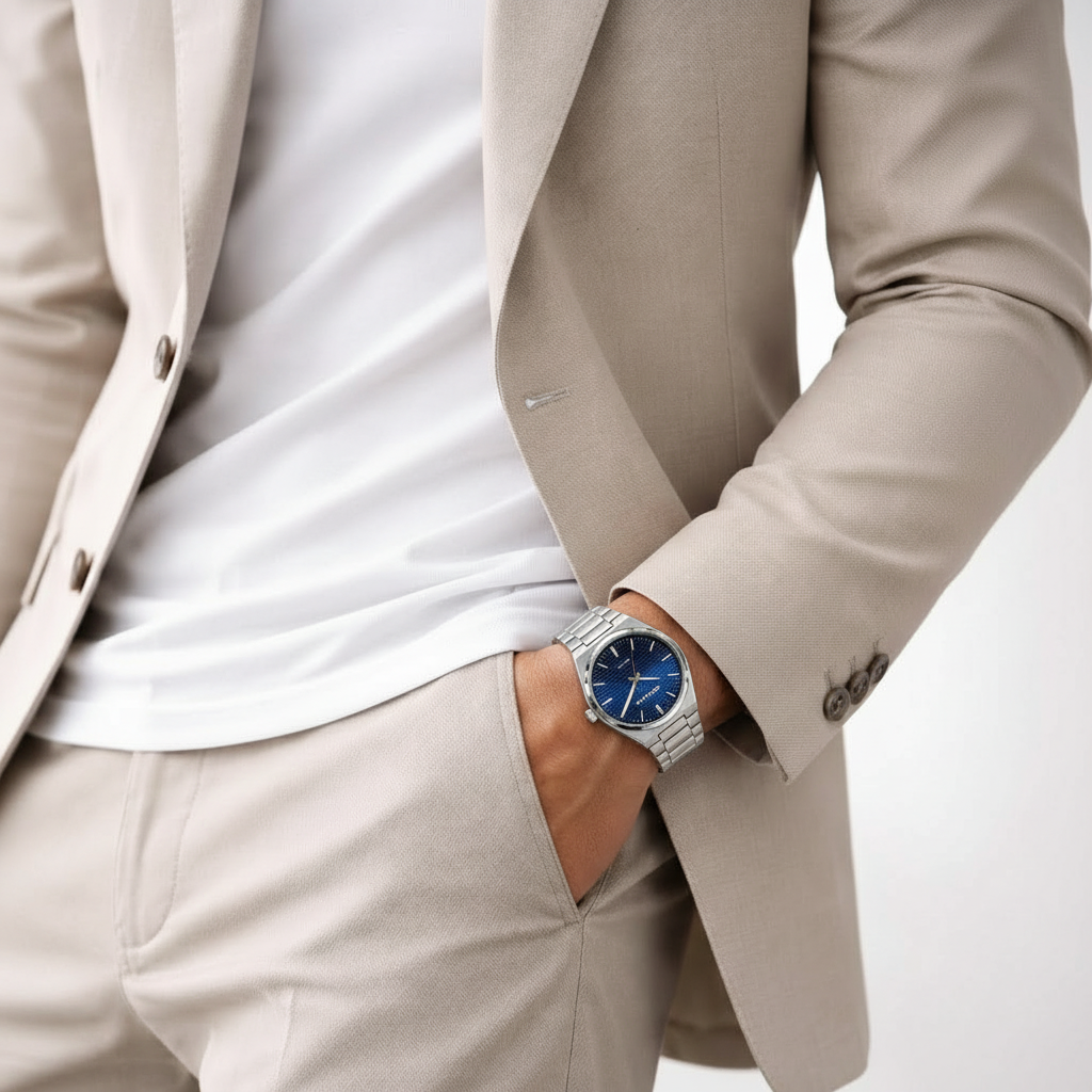 SNILLE Blue Steel – L’Élégance Moderne au Quotidien