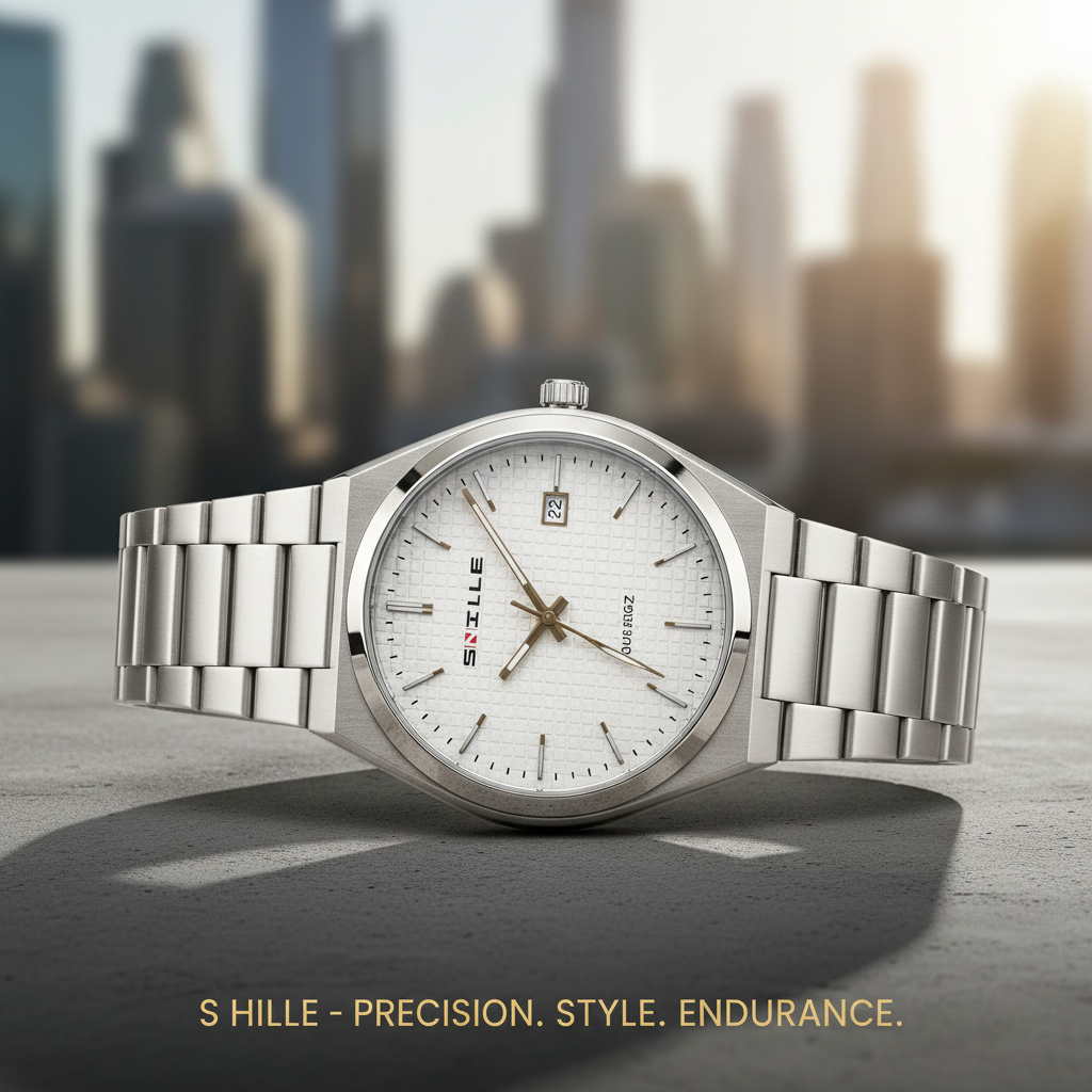 SNILLE Silver White Steel – L’Élégance Classique au Quotidien